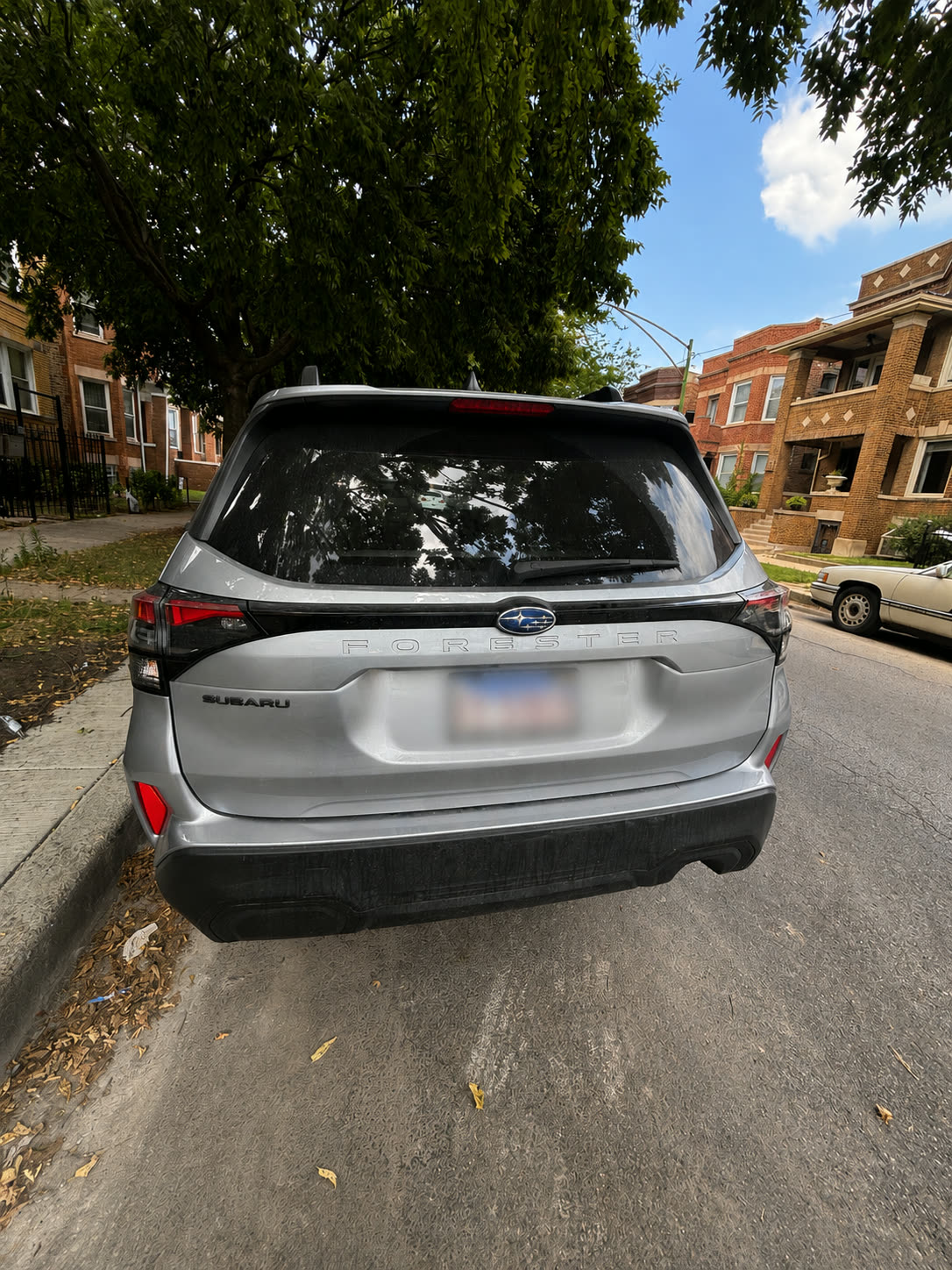 Subaru Forester Exterior Detail — Rear View — BEFORE